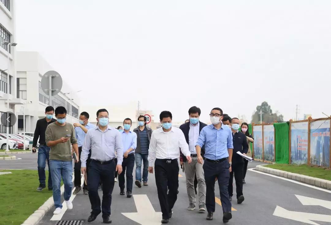 顺德区委副书记、区长彭聪恩一行调研3377体育顺德环保科技产业园