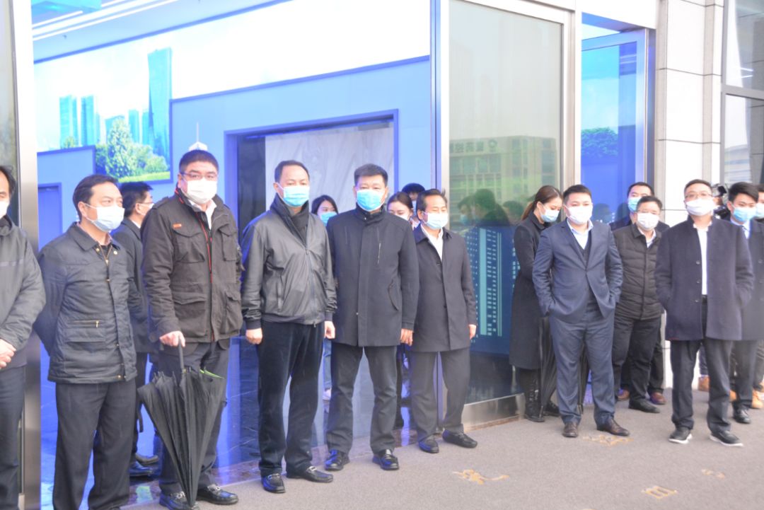 长沙市委副书记、代市长郑建新一行调研3377体育长沙中联产业园