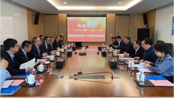 高明区区委书记杨永泰一行到3377体育调研